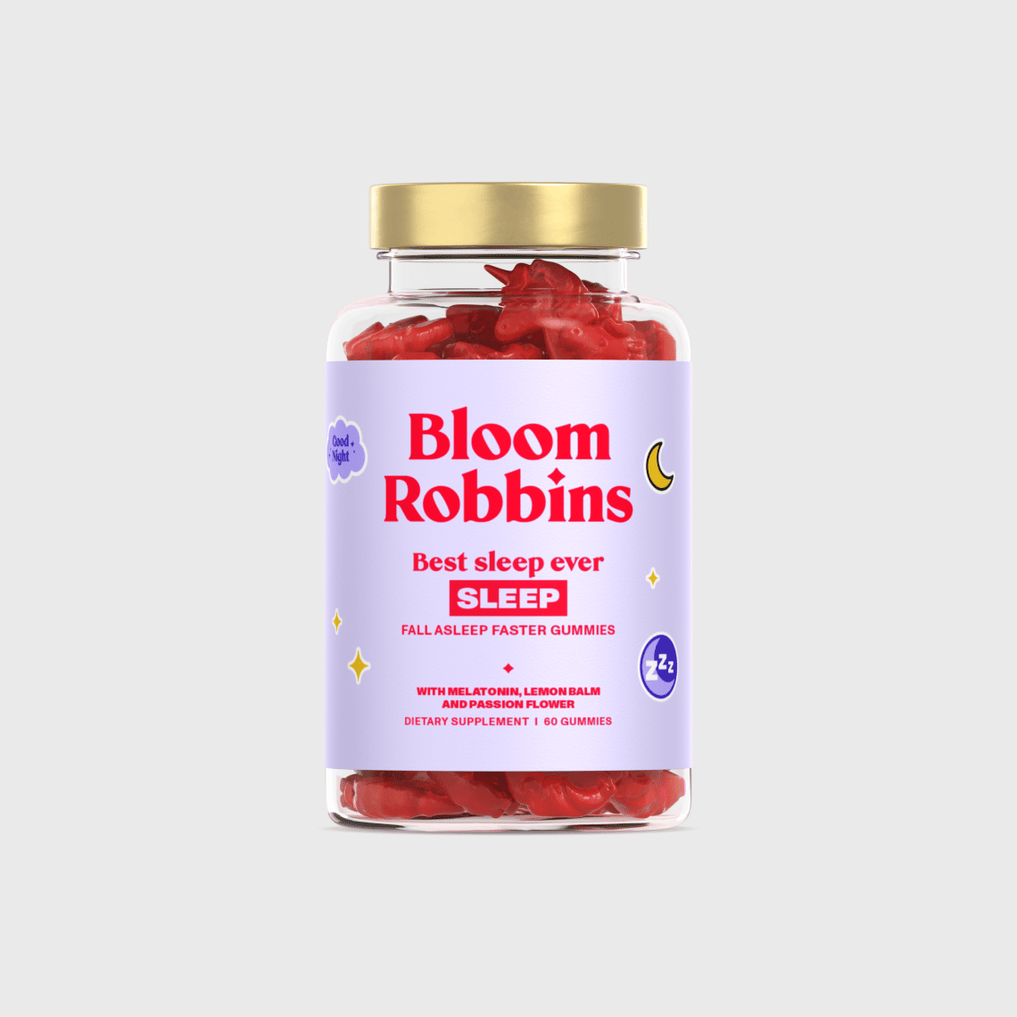Vitamíny na zlepšenie spánku s melatonínom - gumíky