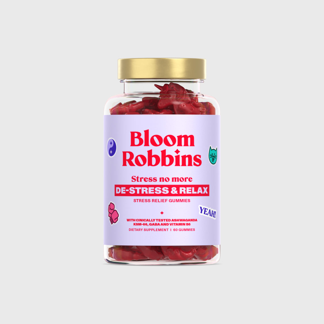 Vitamíny proti stresu s ashwagandhou - gumíky