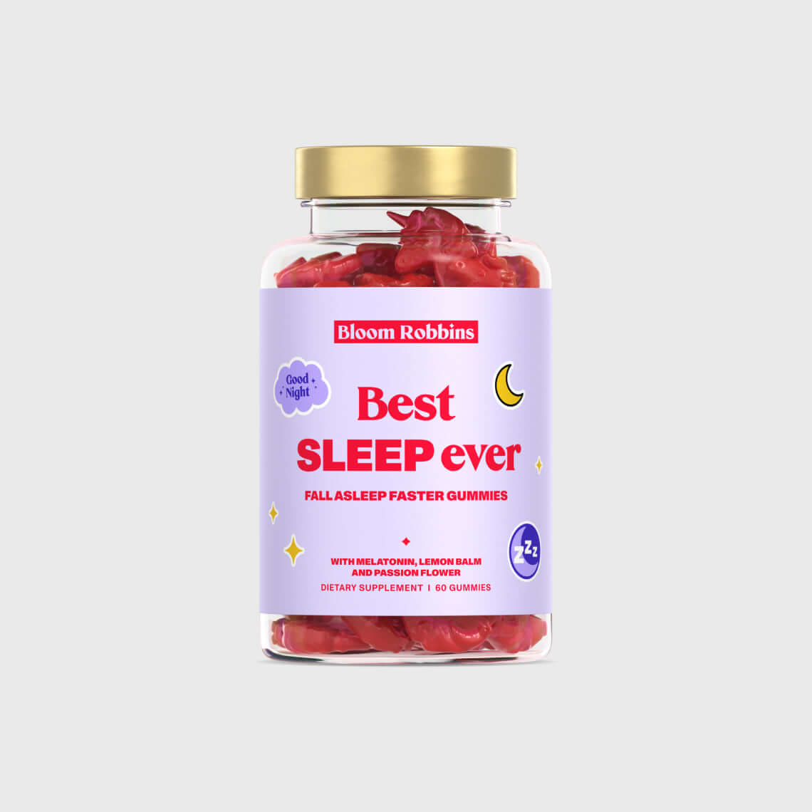 Vitamíny na zlepšenie spánku s melatonínom - gumíky