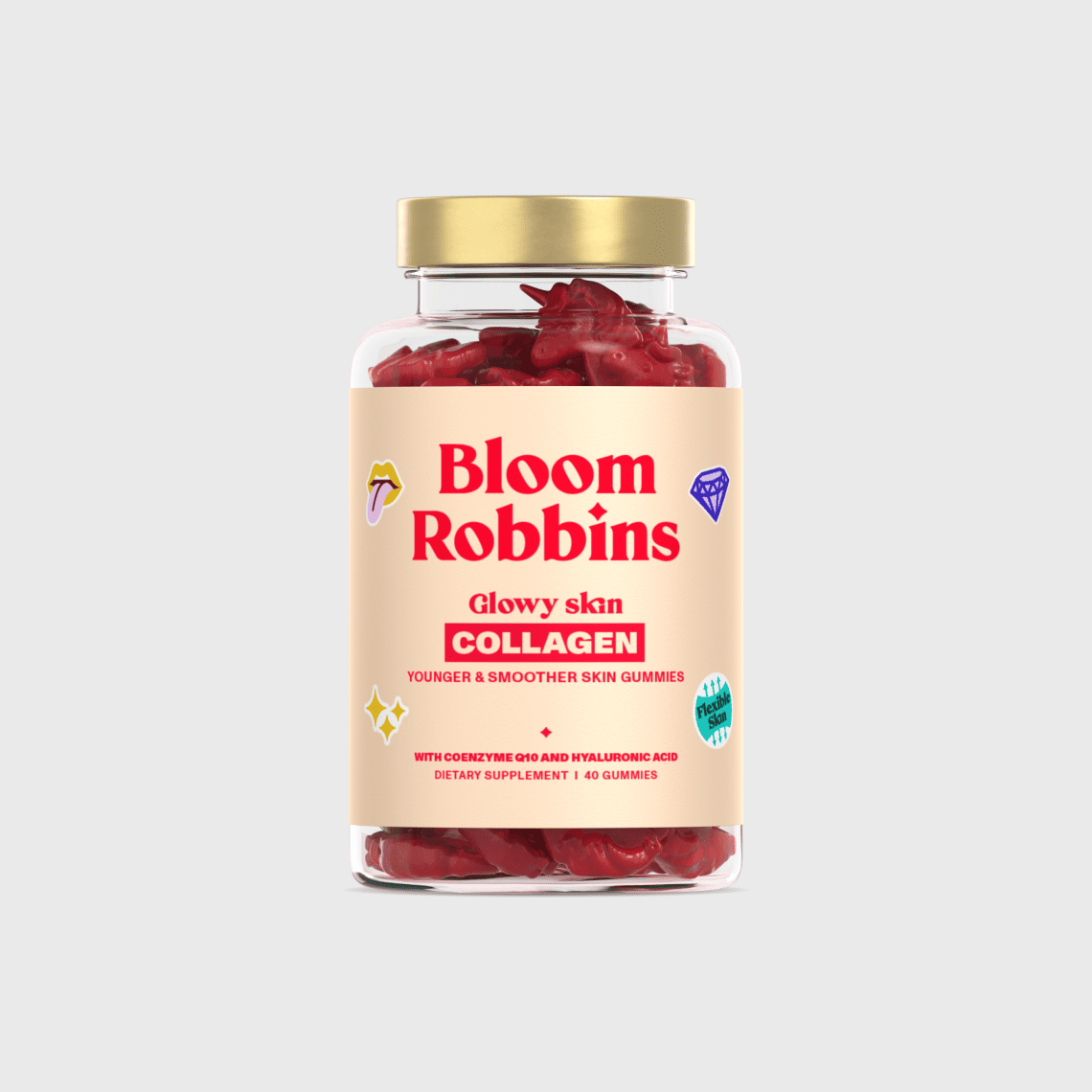 Vitamíny na zlepšenie pleti s kolagénom - gumíky
