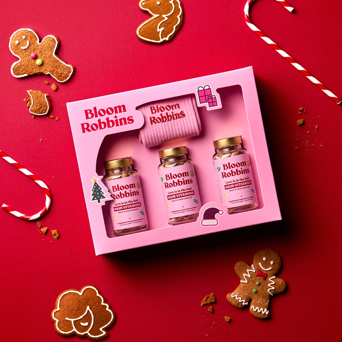 VIANOČNÉ TRIO LOVE IS IN THE HAIR KAPSULE