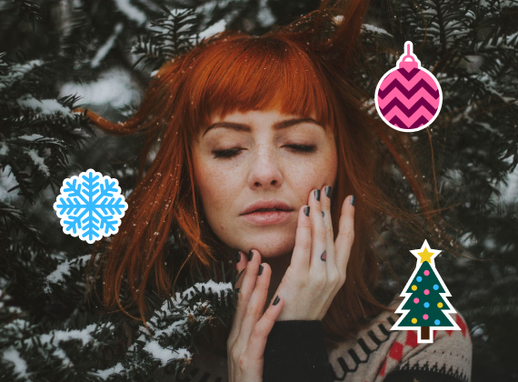 Vlasy a zima, zima a vlasy