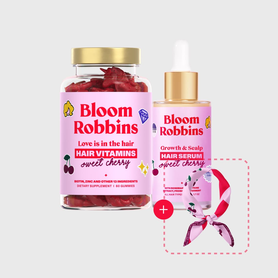 Sweet Cherry limitka - Duo pre rast vlasov