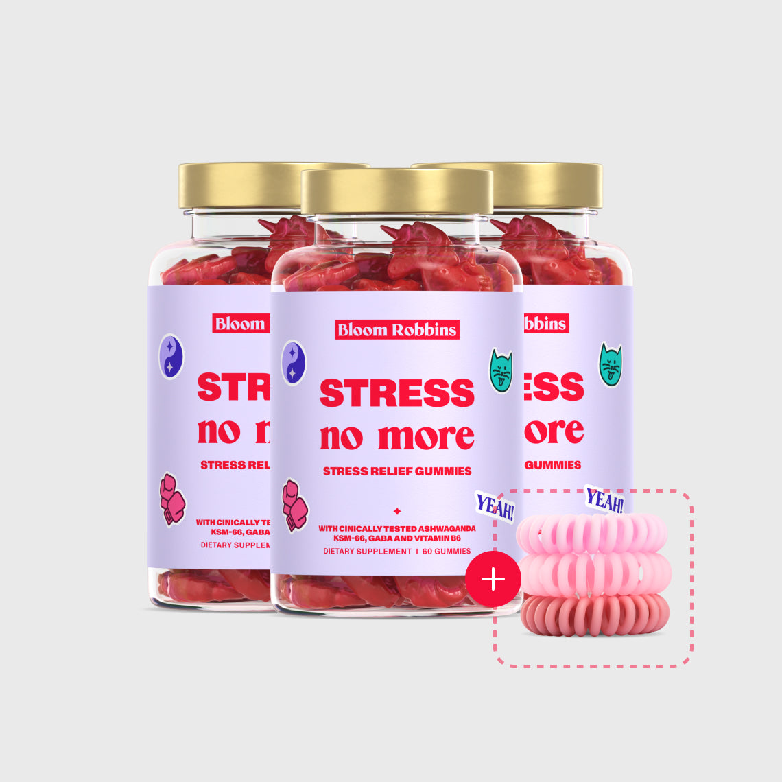 Vitamíny proti stresu s ashwagandhou - gumíky