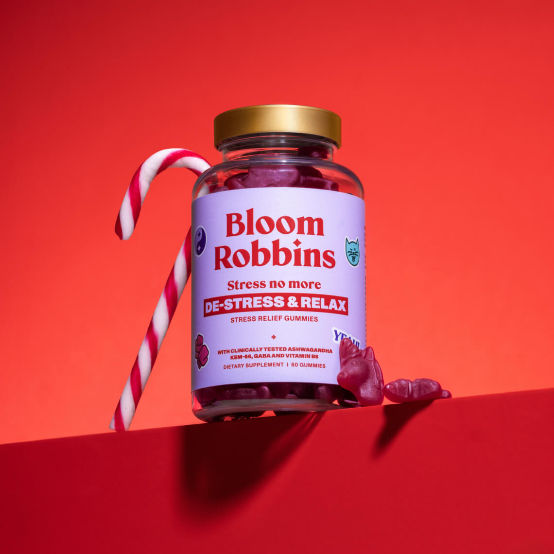 Vitamíny s ashwagandhou - gumíky