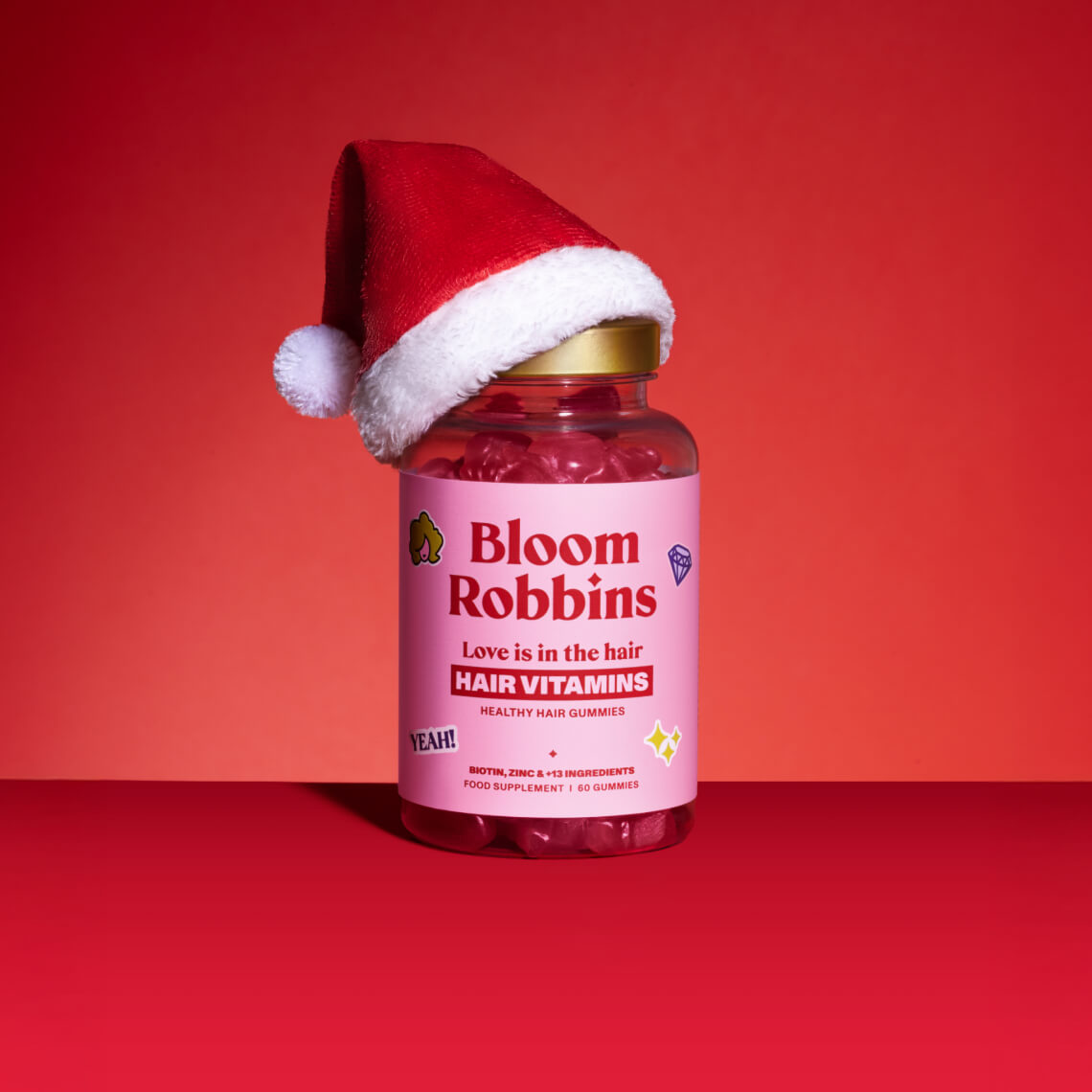 Vitamíny na vlasy s biotínom - gumíky