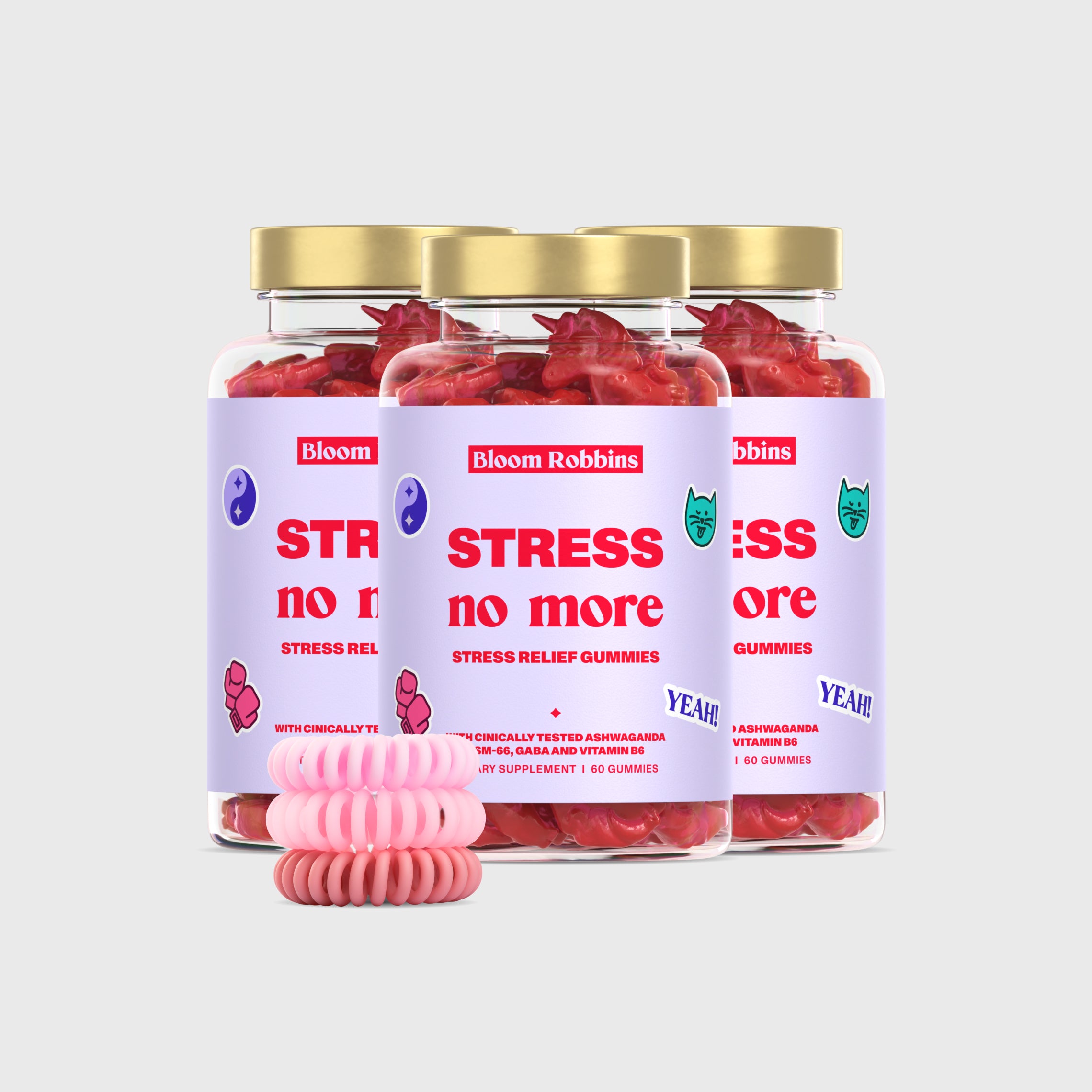 Vitamíny proti stresu s ashwagandhou - gumíky